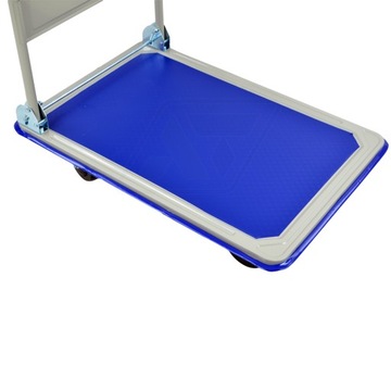 СКЛАДНОЙ СКЛАДСКИЙ АВТОМОБИЛЬ, ГРУЗОПОДЪЕМНОСТЬЮ 150 КГ, ПЛАТФОРМА, 4-КОЛЕСА