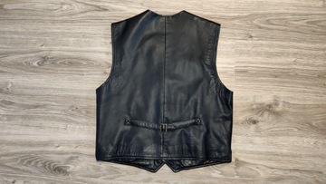 Мотоциклетный кожаный жилет 50