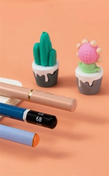 Мультяшные ручки для карандашей, мягкие силиконовые ручки для письма, защитный чехол для карандаша