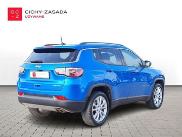 Jeep Compass II SUV Facelifting 1.3 GSE T4 150KM 2021 Jeep Compass SalonPL 150KM Automat DDCT LimitedKameraPakiet ZimaKameraVAT23, zdjęcie 4