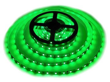 Taśma 300 LED SMD5630 IP20 ZIELONA 12V 1m