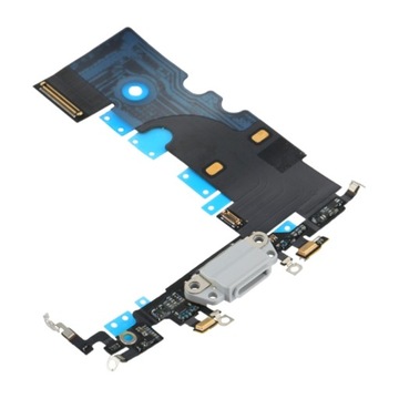 ZŁĄCZE ŁADOWANIA PORT USB MIKROFON IPHONE 8 BIAŁY