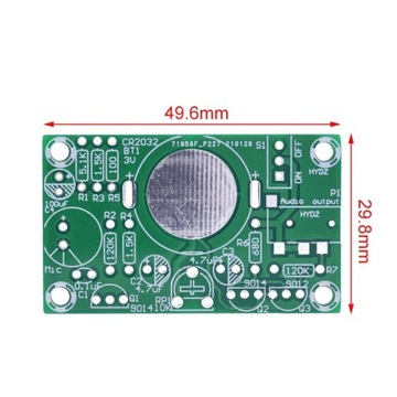 Podsłuch Aparat słuchowy ze słuchawkami regulacją głośności Diy kit