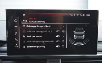 Audi A4 B9 Allroad Quattro Facelifting 2.0 40 TDI 204KM 2021 Audi A4 Avant 2.0 TDI 204PS Quattro S-tronic Fuul Ledy Matrix Lopatki VAT-, zdjęcie 26