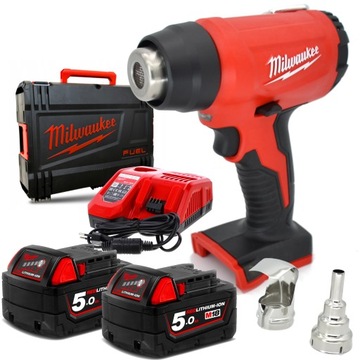Milwaukee M18 BHG-502x Opalarka Akumulatorowa 18V 470st