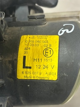 HALOGEN LEVÝ PŘEDNÍ BMW Z4 E85 6925007 ORIG.