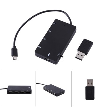 Micro USB OTG Charge HUB USB-кабель для зарядки
