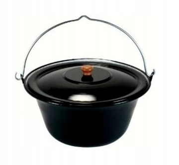 Венгерский казан 20 л FIRE 40 ковш, штатив 120 см