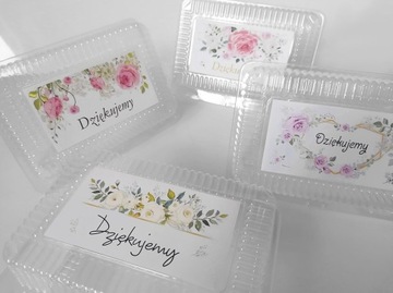 КОРОБКИ ДЛЯ ТОРТОВ DEC x1 торт свадебное причастие крещение с принтом для гостей