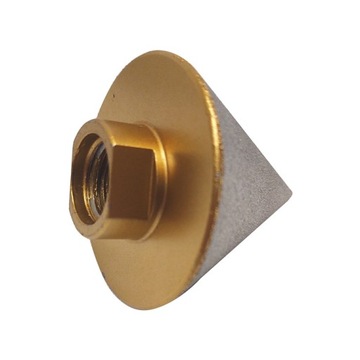 Алмазная фреза коническая коническая резьба М16 2-48 мм