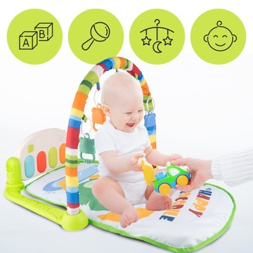 ИНТЕРАКТИВНЫЕ ОБРАЗОВАТЕЛЬНЫЕ КОВРИКИ-ПОГРЕМКИ ПЕННЫЕ ПРОРЕЗЫЧКИ ДЛЯ МЛАДЕНЦЕВ