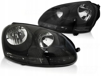 LAMPY REFLEKTORY VW GOLF 5 V 03-08R DEPO BLACK