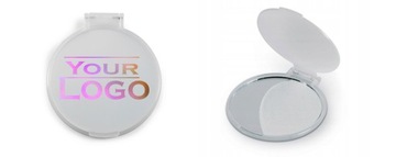 ЗЕРКАЛО КАРМАННОЕ С НАпечатанной рекламой 50 шт.