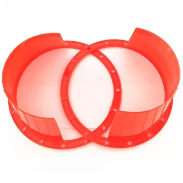 2 кольца диаметром 6,5 дюйма, 17 см