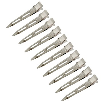 KLIPSY KLAMRY FRYZJERSKIE SPINKI METALOWE L56 10SZ