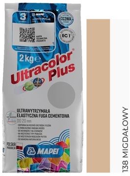 MAPEI FUGA Ultracolor Plus 138 MIGDAŁOWY 2kg