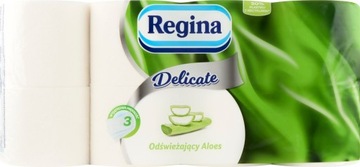 REGINA ALOE VERA PAPIER TOALETOWY 8 ROLEK