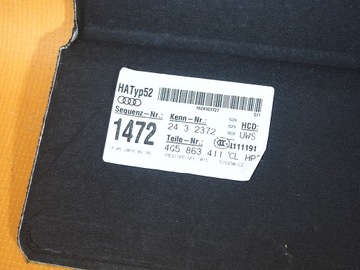 AUDI A6 4G FACELIFT 32KM SEDAN POLIČKA ZADNÍ 4G5863411CL