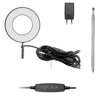 LAMPA DO WZROSTU ROŚLIN LED TIMER CZARNY USB NOWY