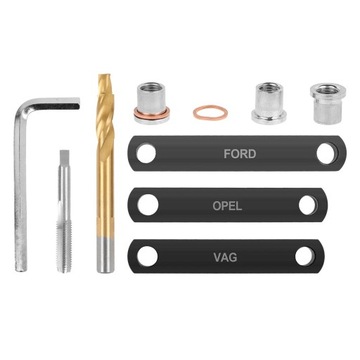 ZESTAW DO NAPRAWY GWINTÓW ZACISKÓW HAMULCOWYCH 16SZT