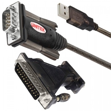 Адаптер/конвертер UNITEK USB-RS232 Y-105A