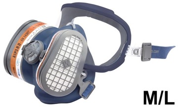 ELIPSE INTEGRA Maska A1P3 RD M/L lakiern