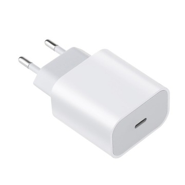 БЫСТРОЕ ЗАРЯДНОЕ УСТРОЙСТВО ДЛЯ IPHONE CUB 20ВТ + КАБЕЛЬ 1М / USB-C - ОСВЕЩЕНИЕ IPHONE
