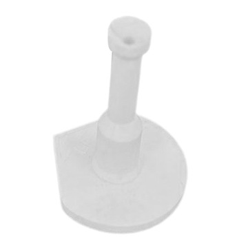 Портативный резиновый держатель для футболок для гольфа из ПВХ, белый