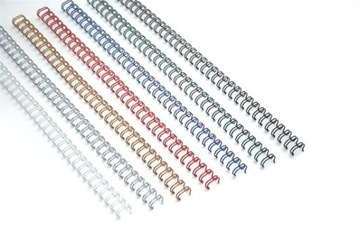 Grzbiety drutowe NIEBIESKIE 14,3mm 9/16