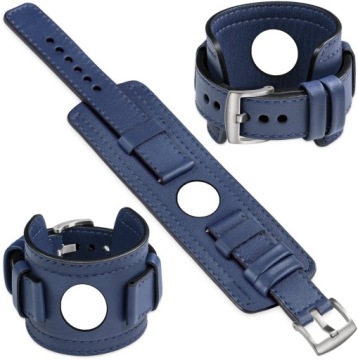 Široký řemínek 20 mm pro Samsung Galaxy Watch 7 6 5 4 Pro kožená podložka
