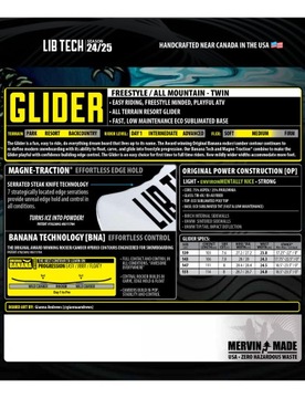 Deska snowboardowa Lib Tech Glider 139
