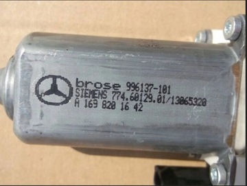 MERCEDES A W169 MOTOREK SKEL PRAVÝ ZADNÍ