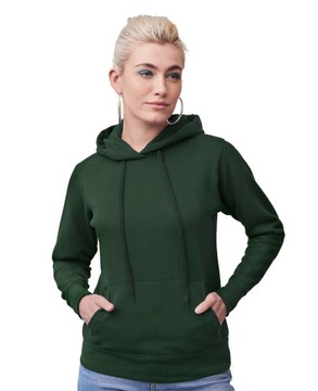 Bluza z kapturem damska FRUIT CLASSIC, b.zieleń M