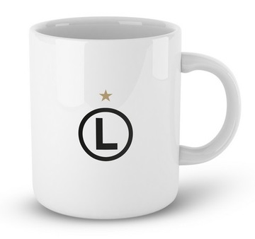 Legia Warszawa ORYGINALNY kubek ceramiczny (L) Legia Warszawa eLka