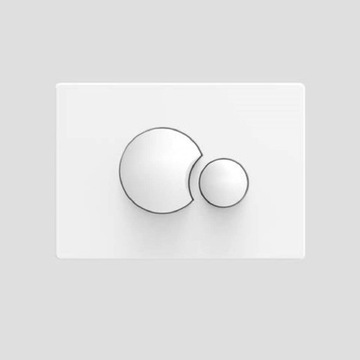 Кнопка смыва S 706, белая - SANIT