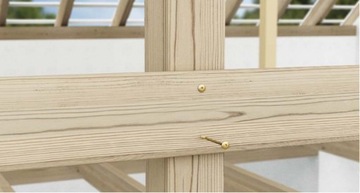 Шурупы столярные 8 х 70мм 50 шт. Саморезы по дереву Domax.