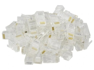 10szt WTYK RJ45 8P8C RJ SIECIOWY LAN końcówki