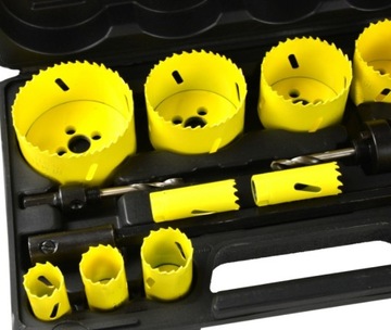 НАБОР БИМЕТАЛЛИЧЕСКИХ КОРОНОЧНЫХ ПИЛОВ 17 ШТ.