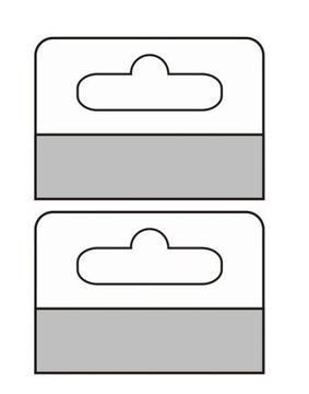 47mmx35mm EUROZAWIESZKI ZAWIESZKI SAMOPRZYLEPNE 1 TYS
