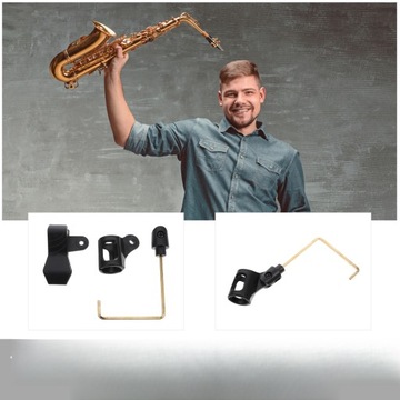 1 шт., удобный зажим для микрофона, зажим для саксофона из АБС-пластика