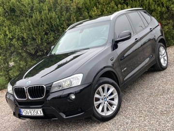 BMW X3 F25 SUV 2.0 20d 184KM 2011 BMW X3 tylko 128.000km, bardzo ladna, IDEALNA