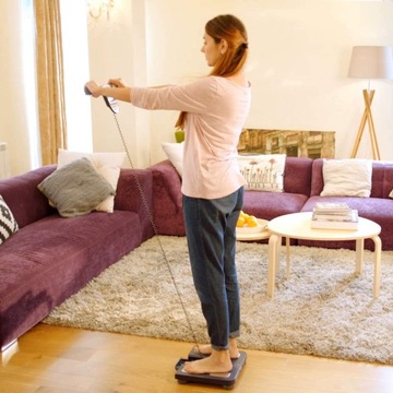 АНАЛИТИЧЕСКИЕ ВЕСЫ ДЛЯ ВАННОЙ КОМНАТЫ УМНЫЙ АНАЛИЗАТОР ВЕСА ТЕЛА OMRON 8 ДАТЧИКОВ