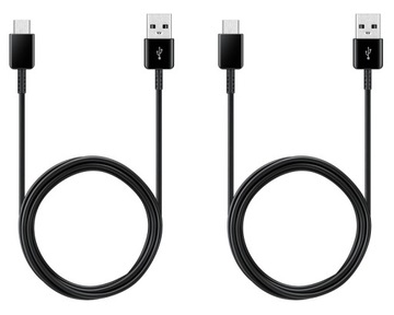 2 ОРИГИНАЛЬНЫХ КАБЕЛЯ USB-C ДЛЯ БЫСТРОЙ ЗАРЯДКИ SAMSUNG, 1,5 М