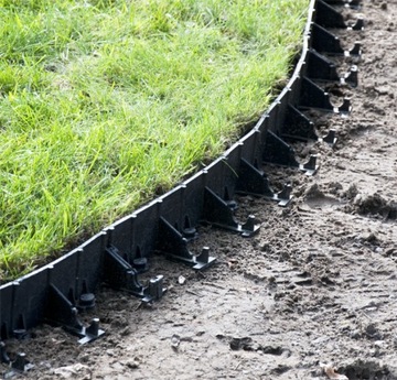 КРОМКА ГАЗОНА 36М 7,8 СМ + 108 САДОВЫХ АНКЕРОВ ПАЛИСАД ЭКО БАРДЕР