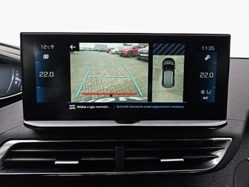 Peugeot 3008 II Crossover Facelifting  1.2 PureTech 130KM 2022 Peugeot 3008 Allure S&amp;S EAT8, Polski salon, zdjęcie 20