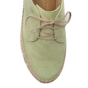 Espadryle Maciejka 02936-44 Zielony Jasny r.37