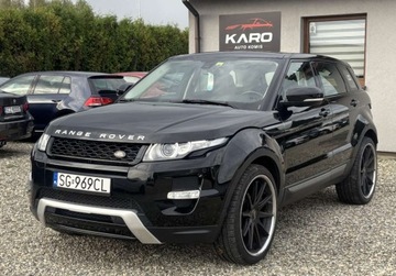 Land Rover Range Rover Evoque I SUV Coupe 2.0 Si4 240KM 2012 Land Rover Range Rover Evoque Samochod z gwarancja 2.0 Benzyna 241KM, zdjęcie 1
