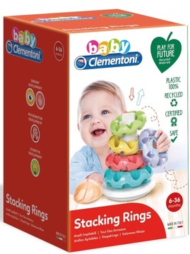 РАЗНОЦВЕТНАЯ БАШНЯ ДЛЯ ГОДОВОГО РЕБЕНКА СОРТИРОВКА ПИРАМИДА