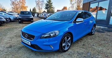 Volvo V40 II Hatchback 1.6 T3 150KM 2013 Volvo V40 BENZYNA alcantara KAMERA czarny sufit R DESIGN okazja, zdjęcie 23