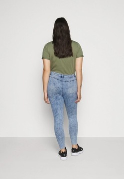 MISSGUIDED PLUS JEANSY Z PRZETARCIAMI XXL